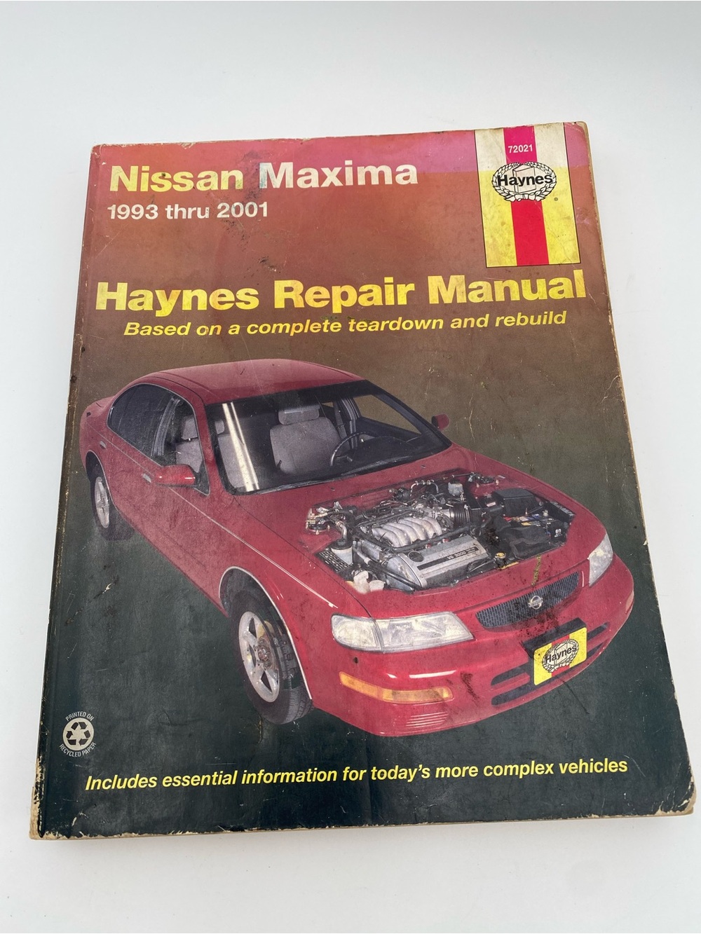 Car Repair Manual Cover
